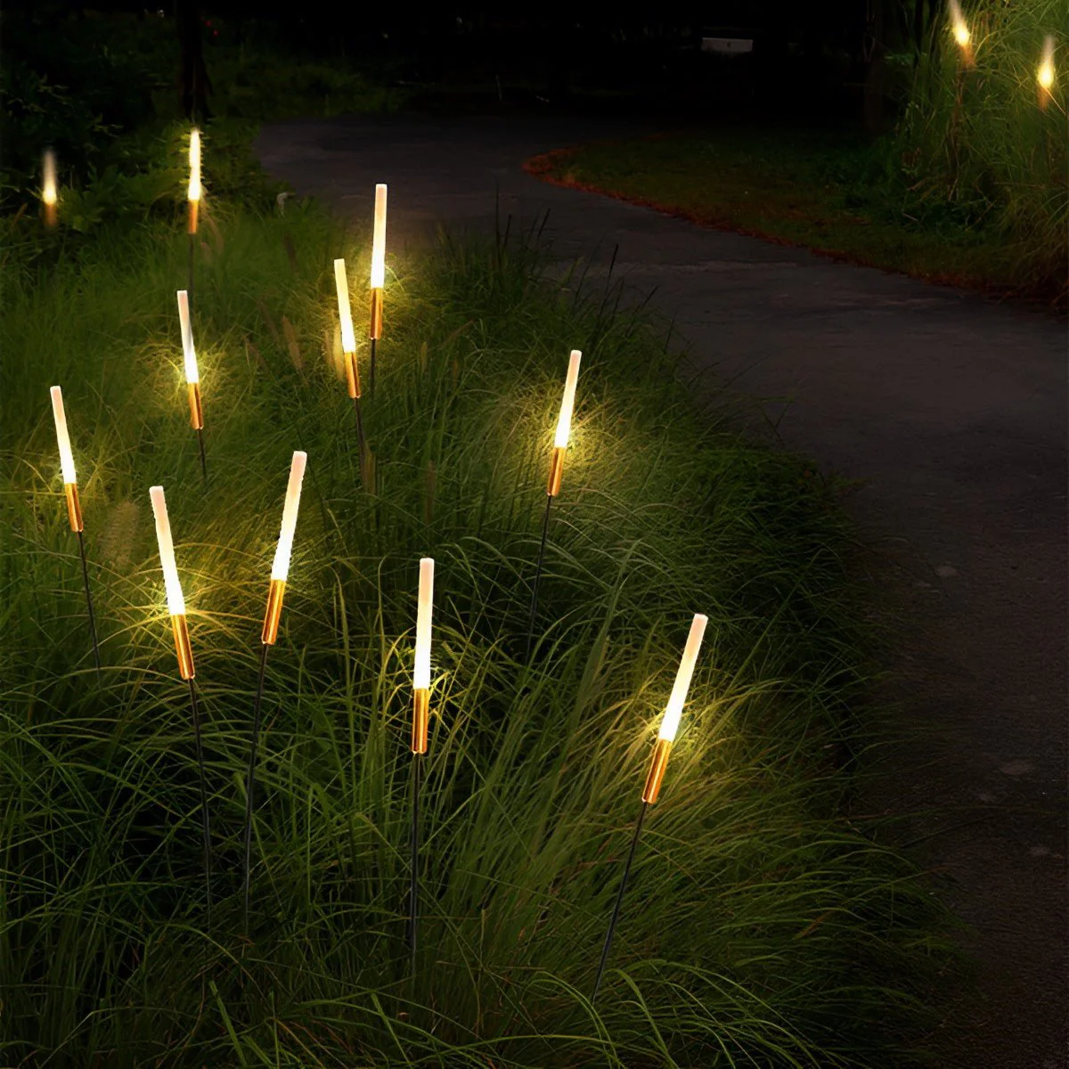 Waterproof Reed Shaped Lights LED Garden Landscape Lawn Lighting - Image 7
