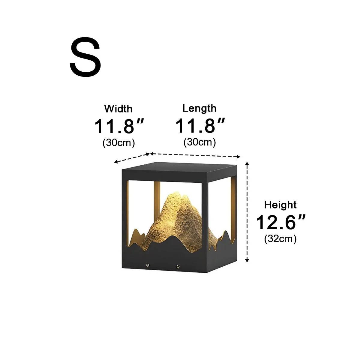 Waterproof Mountain Outdoor Post Cap Light Landscape Lighting - Image 16