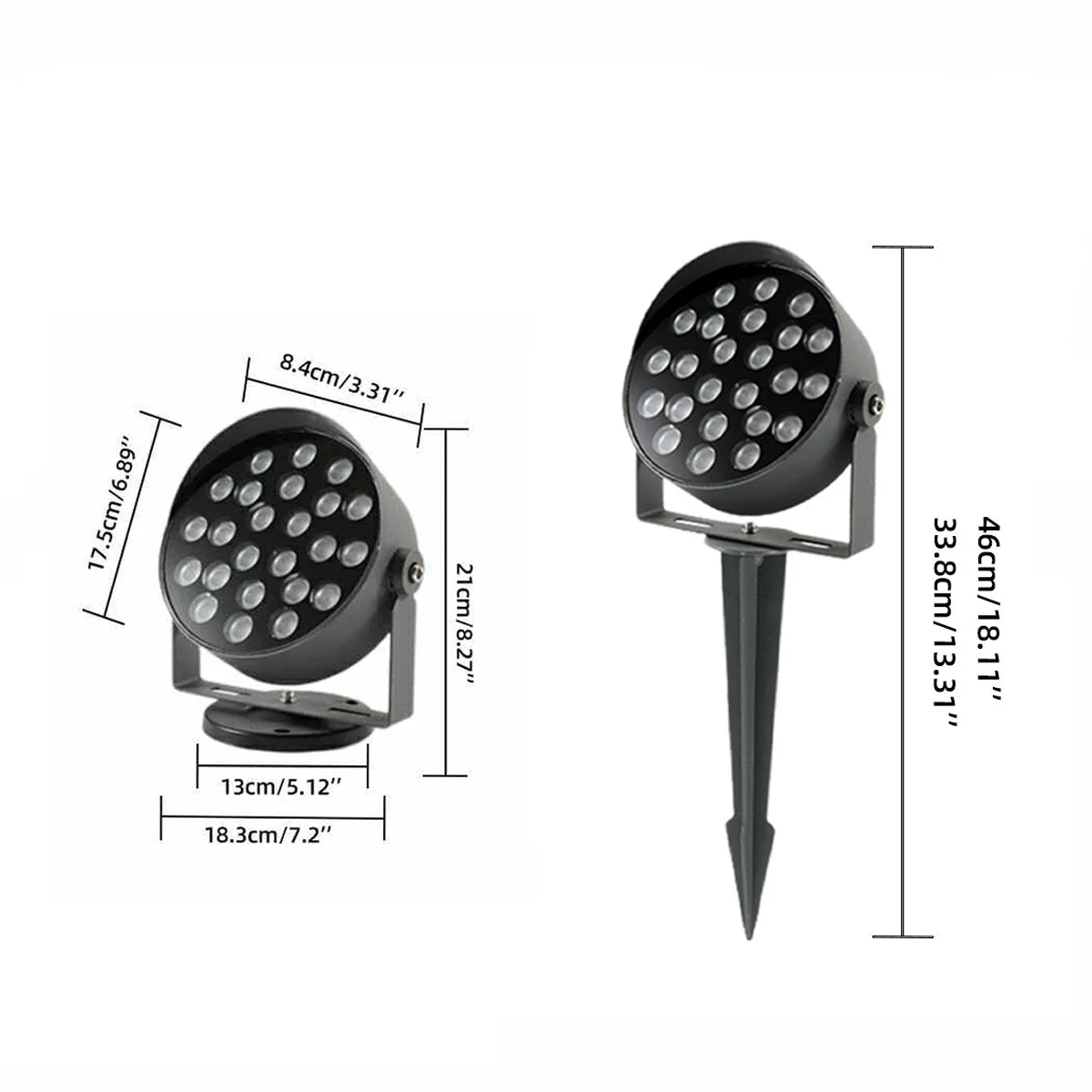 DC24V Outdoor Waterproof LED Spot Lights Trees Lights - Image 8