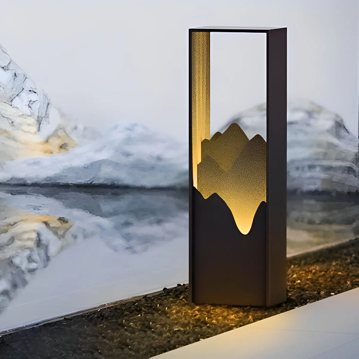 Waterproof LED Mountain Scenery Outdoor Path Lights - Image 10
