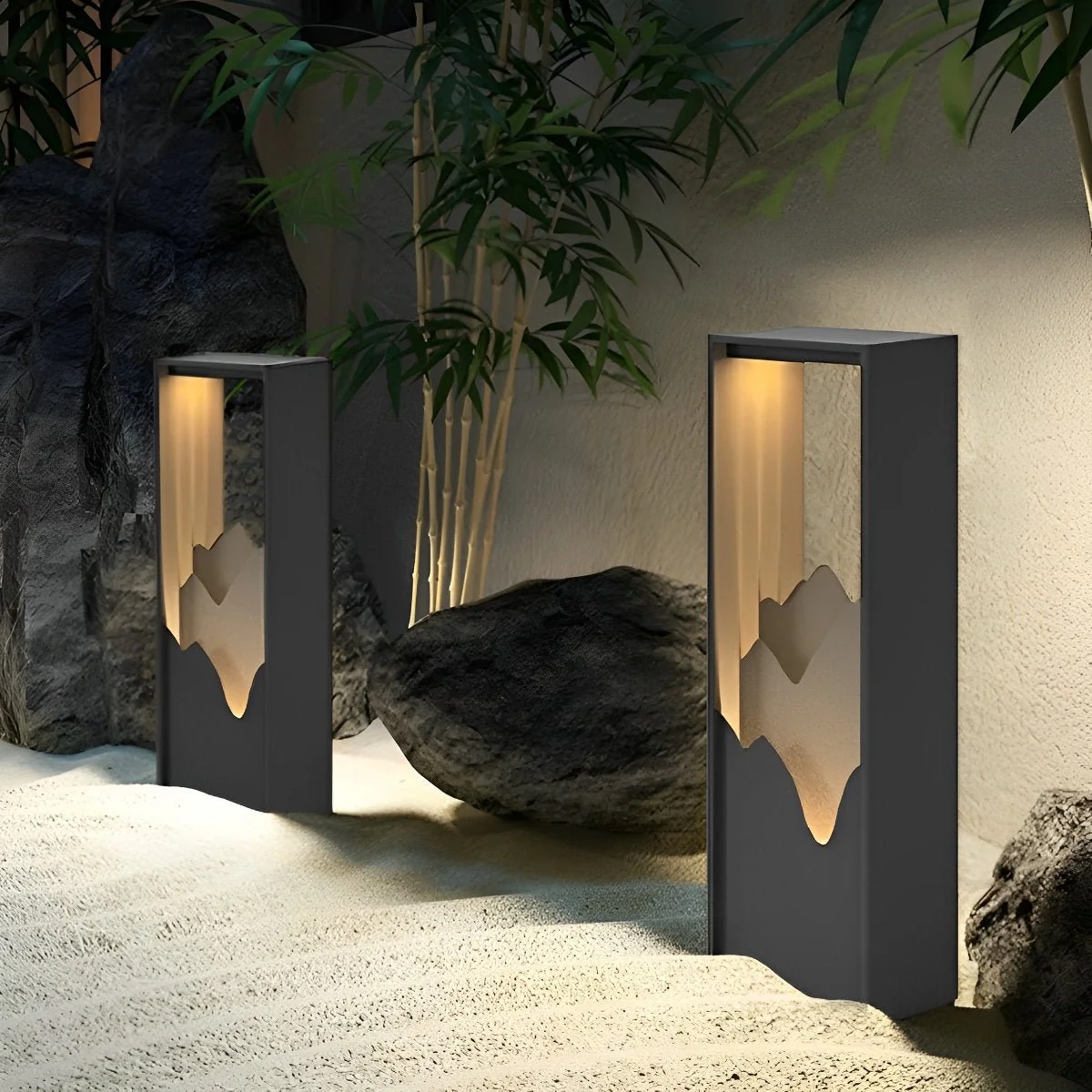 Waterproof LED Mountain Scenery Outdoor Path Lights - Image 11
