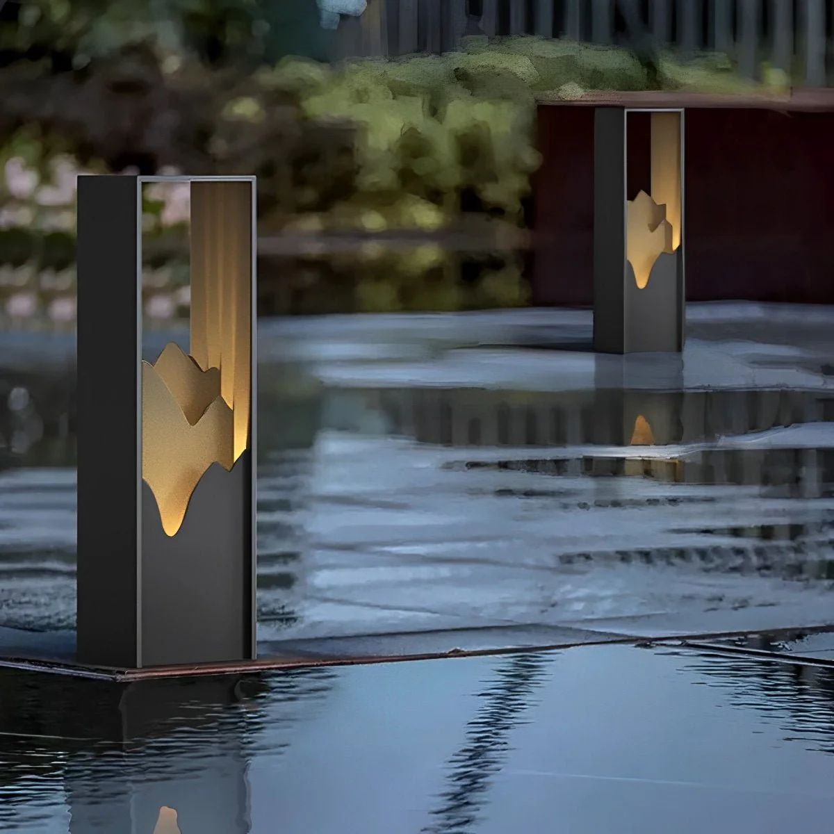 Waterproof LED Mountain Scenery Outdoor Path Lights - Image 3