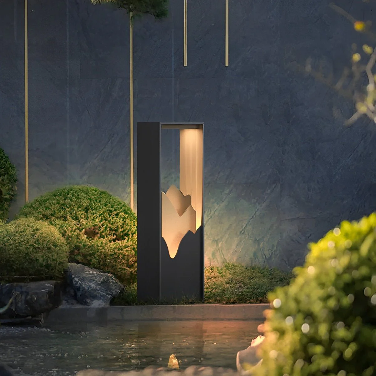 Waterproof LED Mountain Scenery Outdoor Path Lights - Image 4