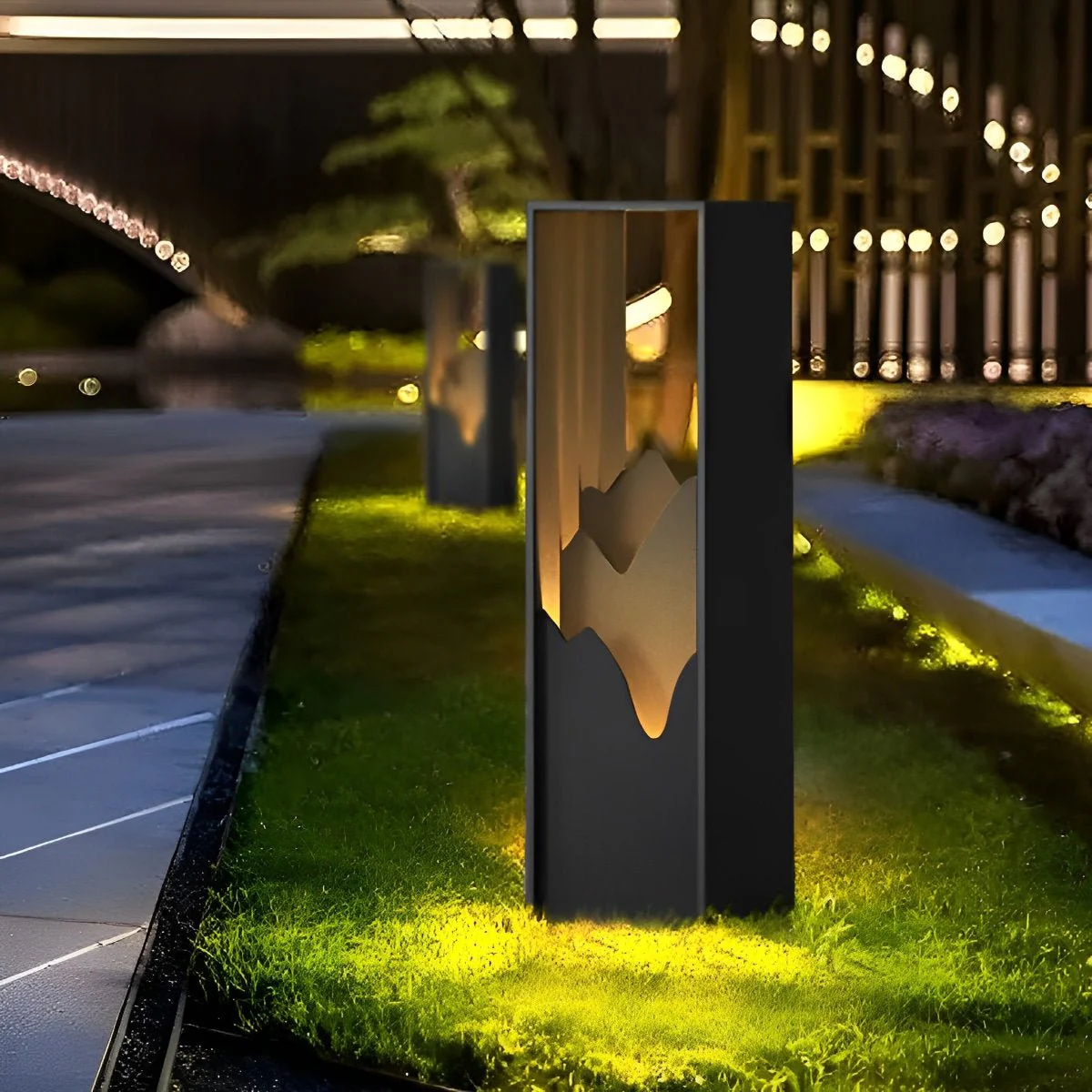 Waterproof LED Mountain Scenery Outdoor Path Lights - Image 7