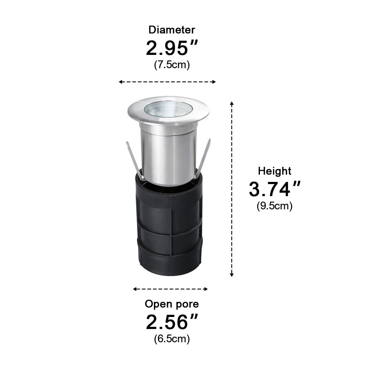 Outdoor Waterproof Recessed In-Ground LED Deck Spot Lights - Image 16