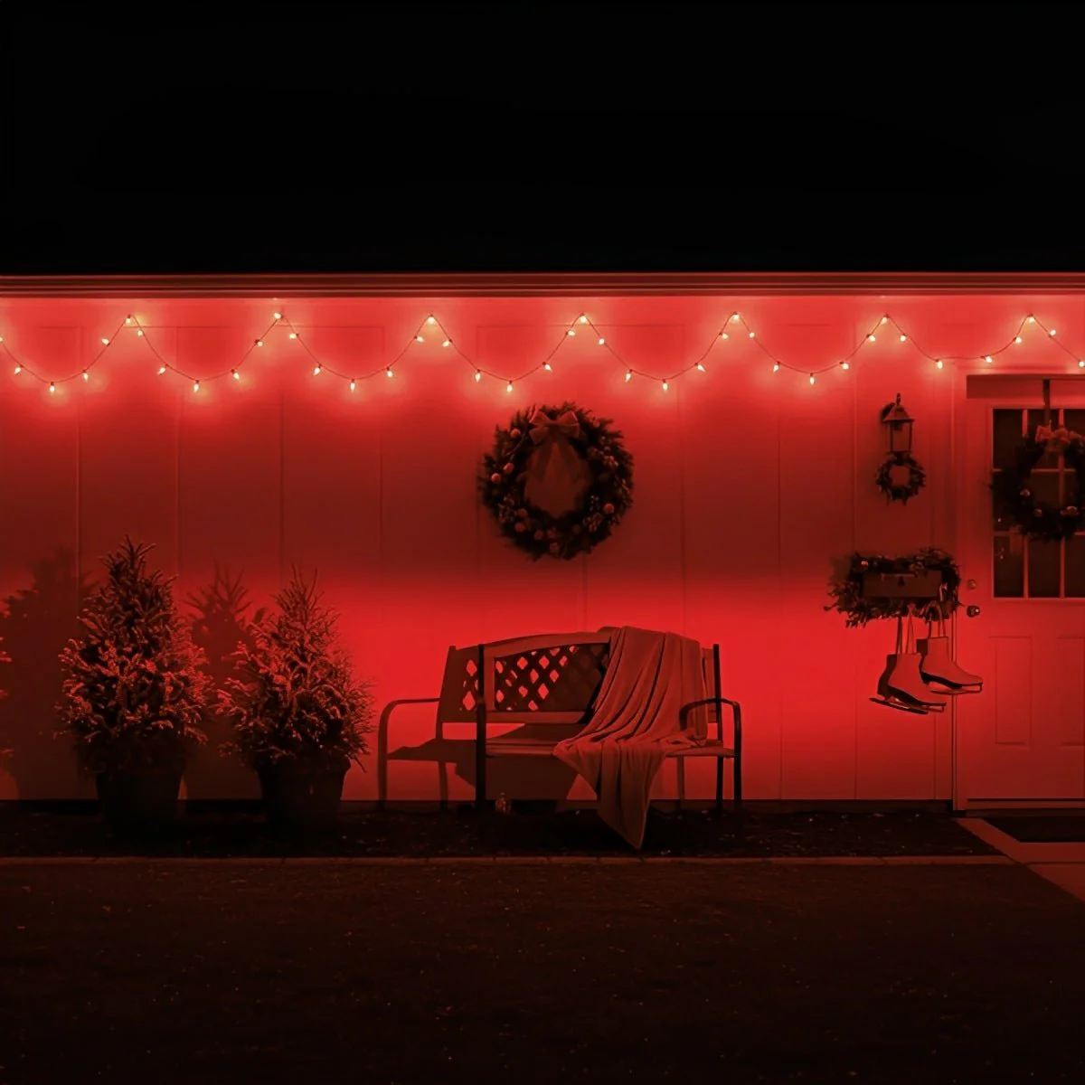 Color-changing Outdoor Waterproof RGB LED Spot Light Landscape Tree Lighting With Remote Control - Image 7
