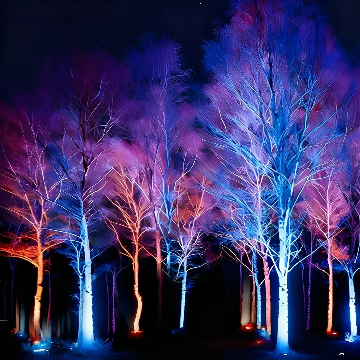 Outdoor Waterproof RGB LED Spot Lights Trees Lights - Image 6