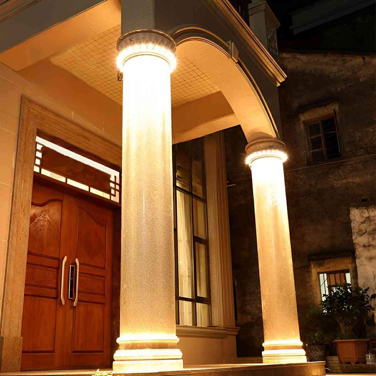 Outdoor Waterproof Ring Round LED Column Tree Light Spot Lights - Image 3