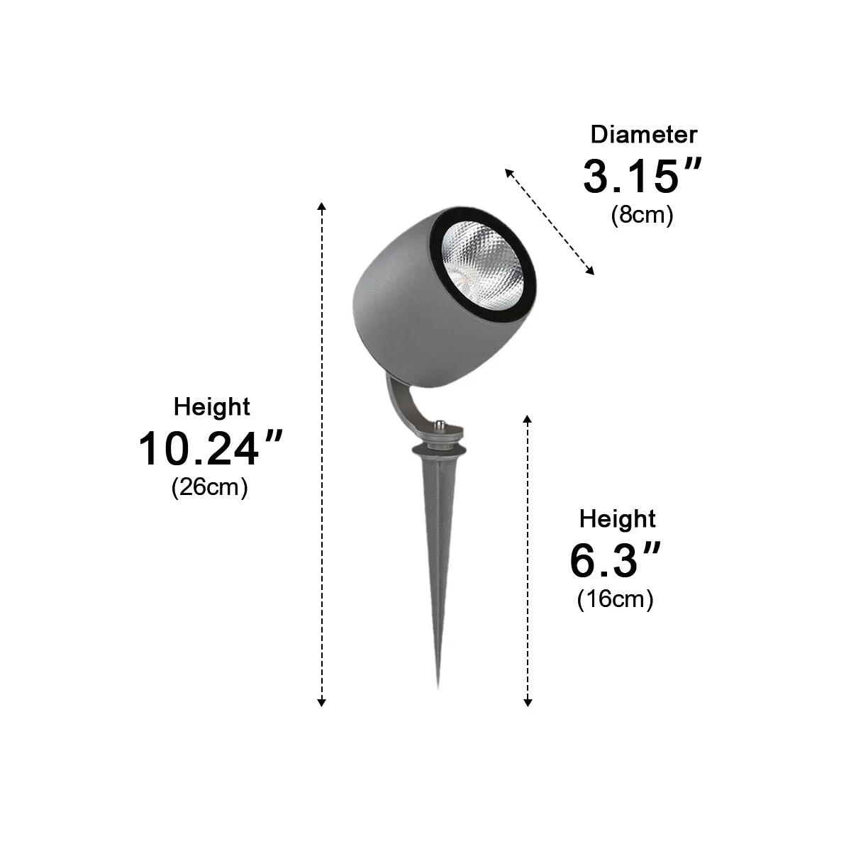 Outdoor Waterproof Round COB Spot Lights Trees Lights - Image 13