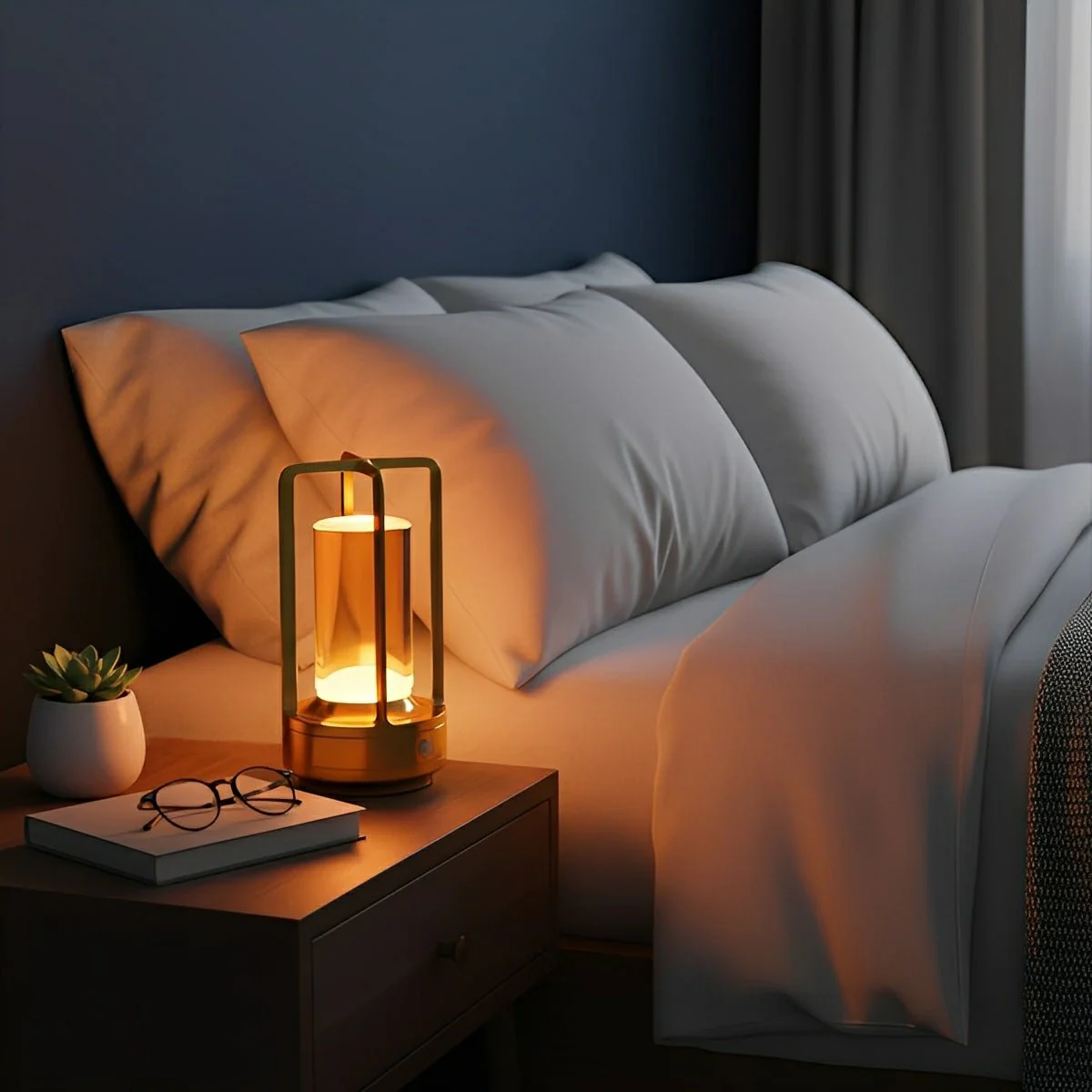 Portable RGB Table Lamp Touch Dimming Night Lights - Image 5