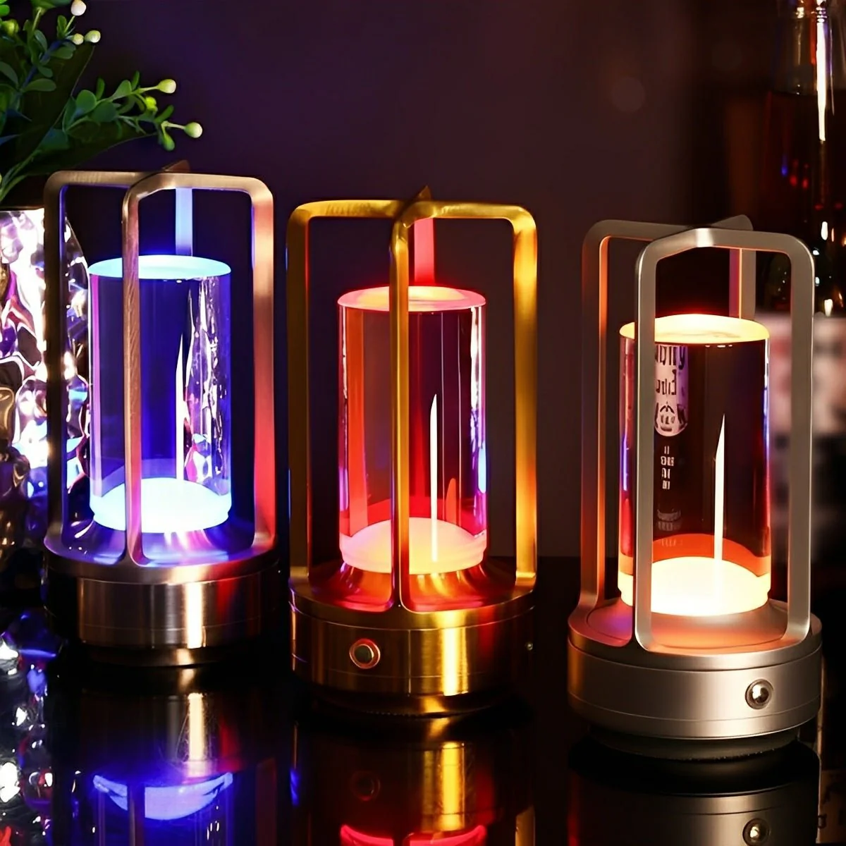 Portable RGB Table Lamp Touch Dimming Night Lights - Image 6
