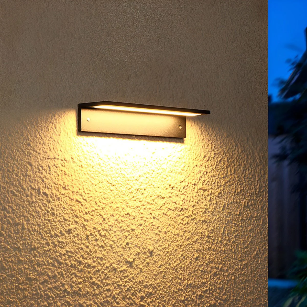 Rectangle Waterproof Modern Minimalist Outdoor Wall Porch Lights - Image 7