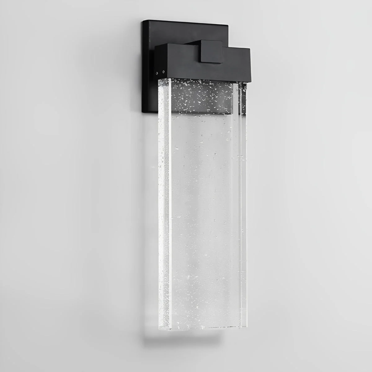 Rectangular Bubble Crystal Waterproof LED Modern Outdoor Wall Sconce - Image 14