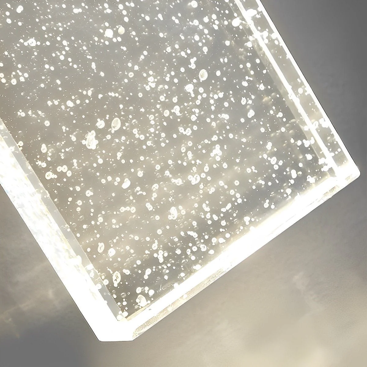 Rectangular Bubble Crystal Waterproof LED Modern Outdoor Wall Sconce - Image 17