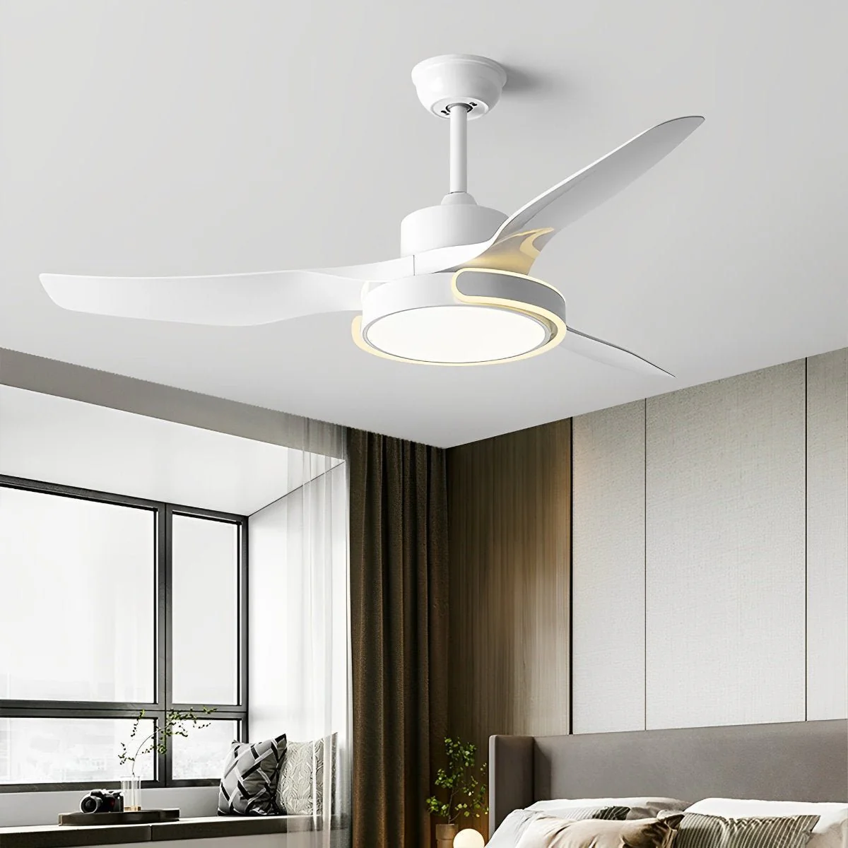 Ceiling Fan with Lights DC Motor Remote Control Reversible - Image 6