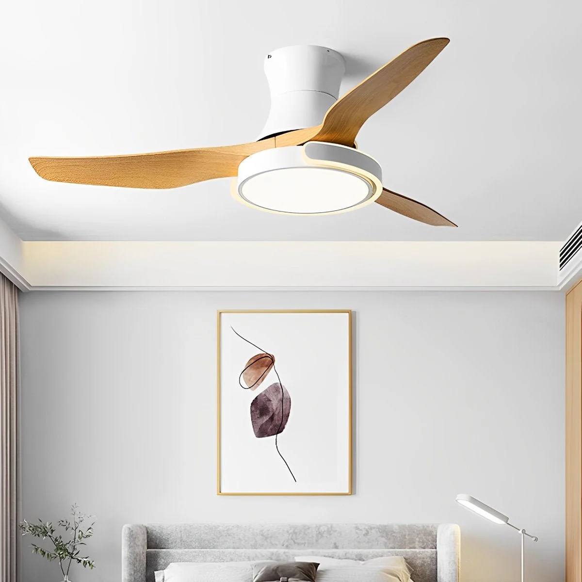 Ceiling Fan with Lights DC Motor Remote Control Reversible - Image 8