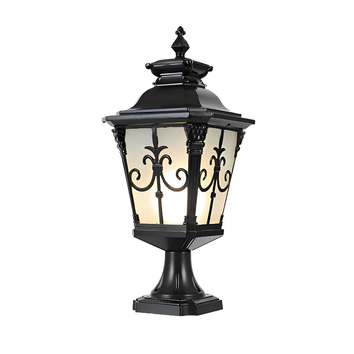 Victorian Style Fence Post Lights LED Garden Lamp Column Light Pillar Lam - Image 11