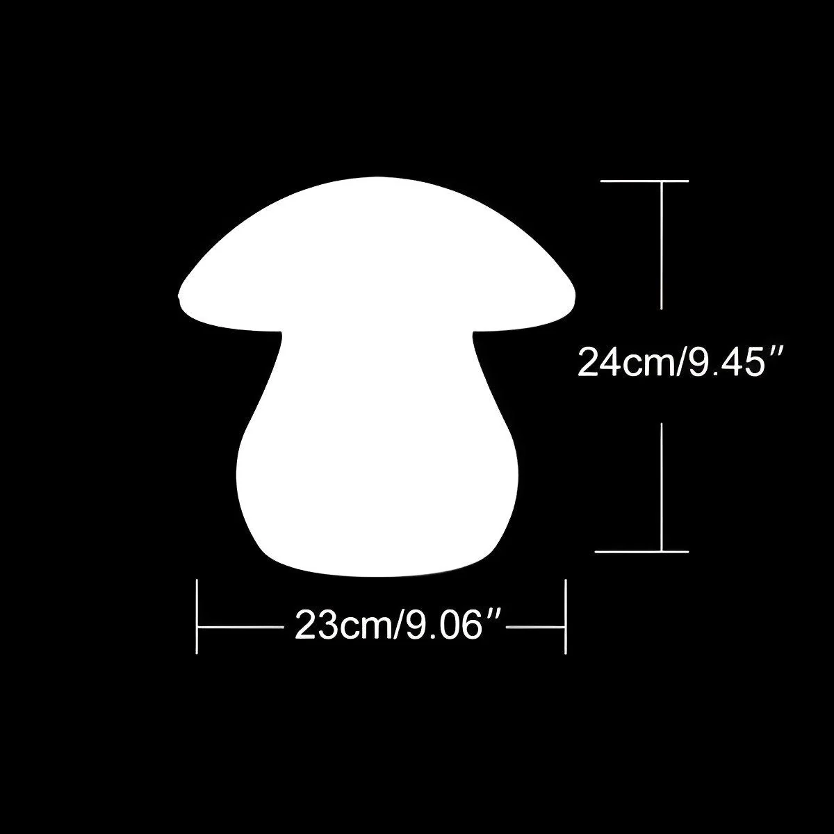 RGB Mushroom LED Table Lamp - Image 7