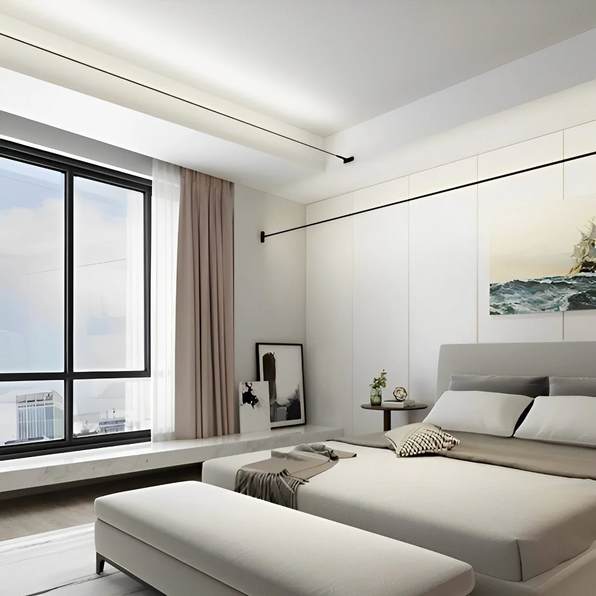 Modern Rotatable LED Strip Lights Linear Light - Image 6