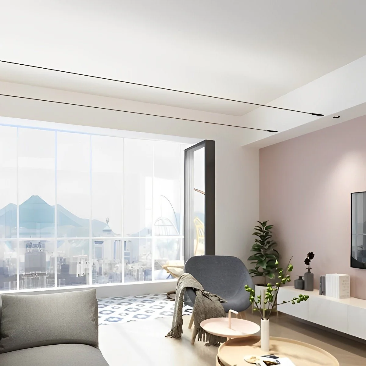Modern Rotatable LED Strip Lights Linear Light - Image 9