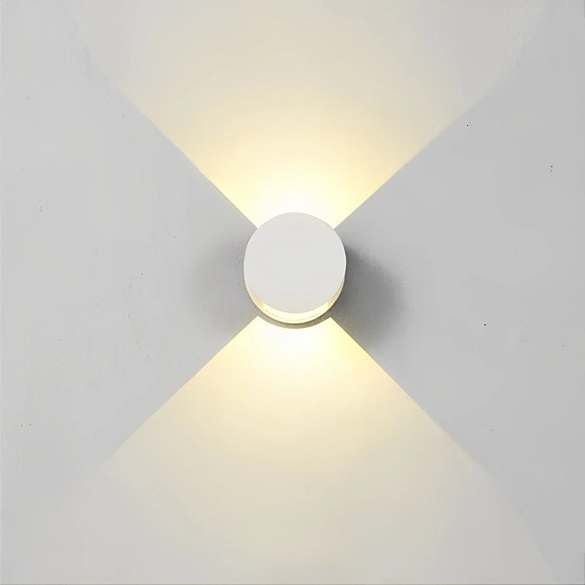 Modern Waterproof Round Up and Down Lights LED Wall Lights - Image 10