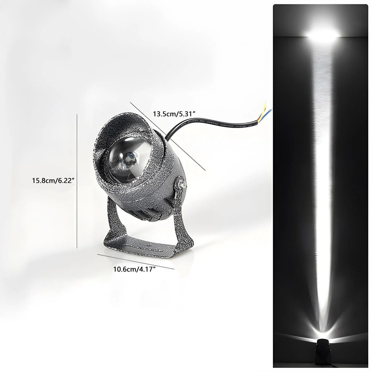 Round Waterproof Outdoor LED Spot Lights Exterior Wall Washer Light - Image 4