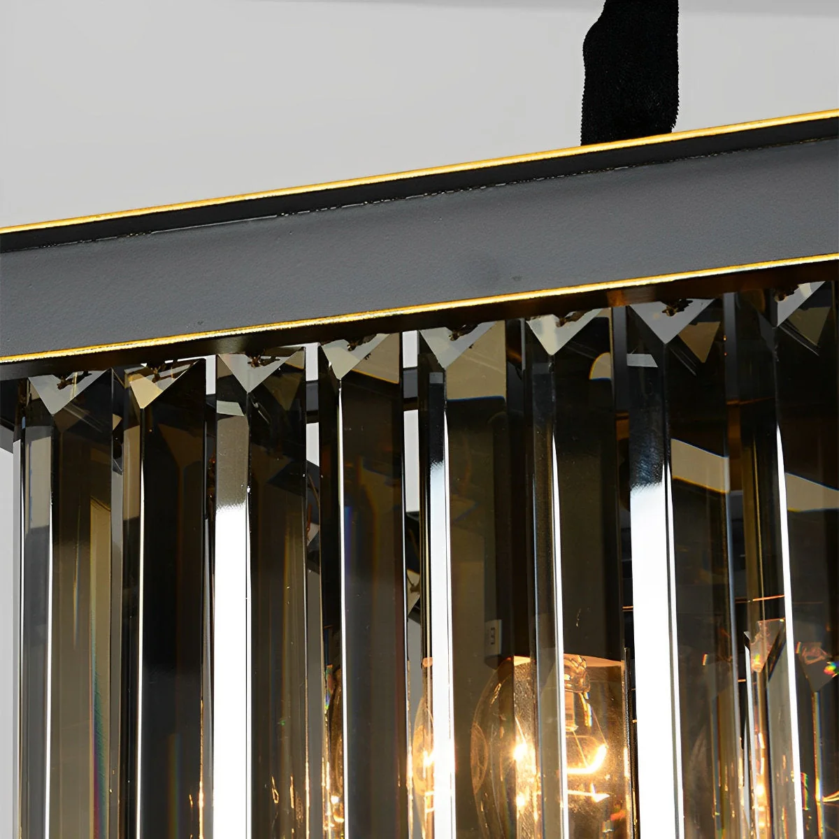 Rustic Modern Crystal Chandeliers Round Ceiling Lights - Image 7