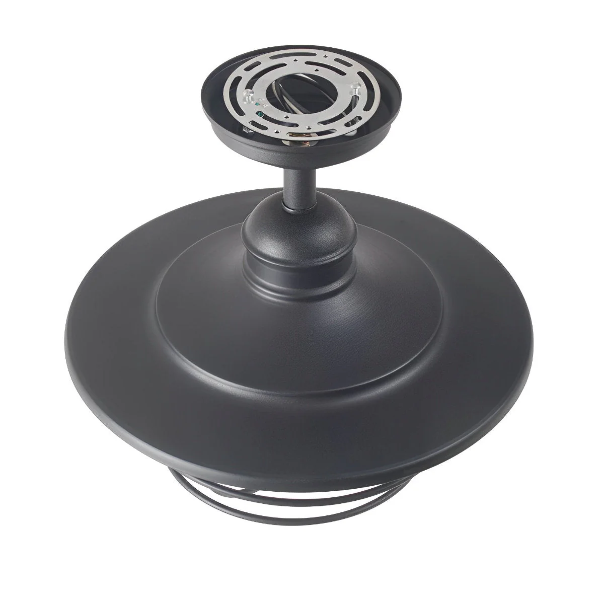 Rustic Modern Super Bright Black Round Outdoor Ceiling Lights - Image 4
