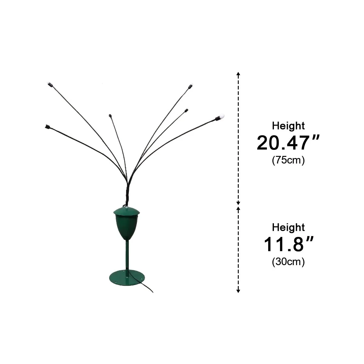 Set of 4 Low Voltage 12V Waterproof 6-LED Firefly Outdoor Lawn Lights - Image 8