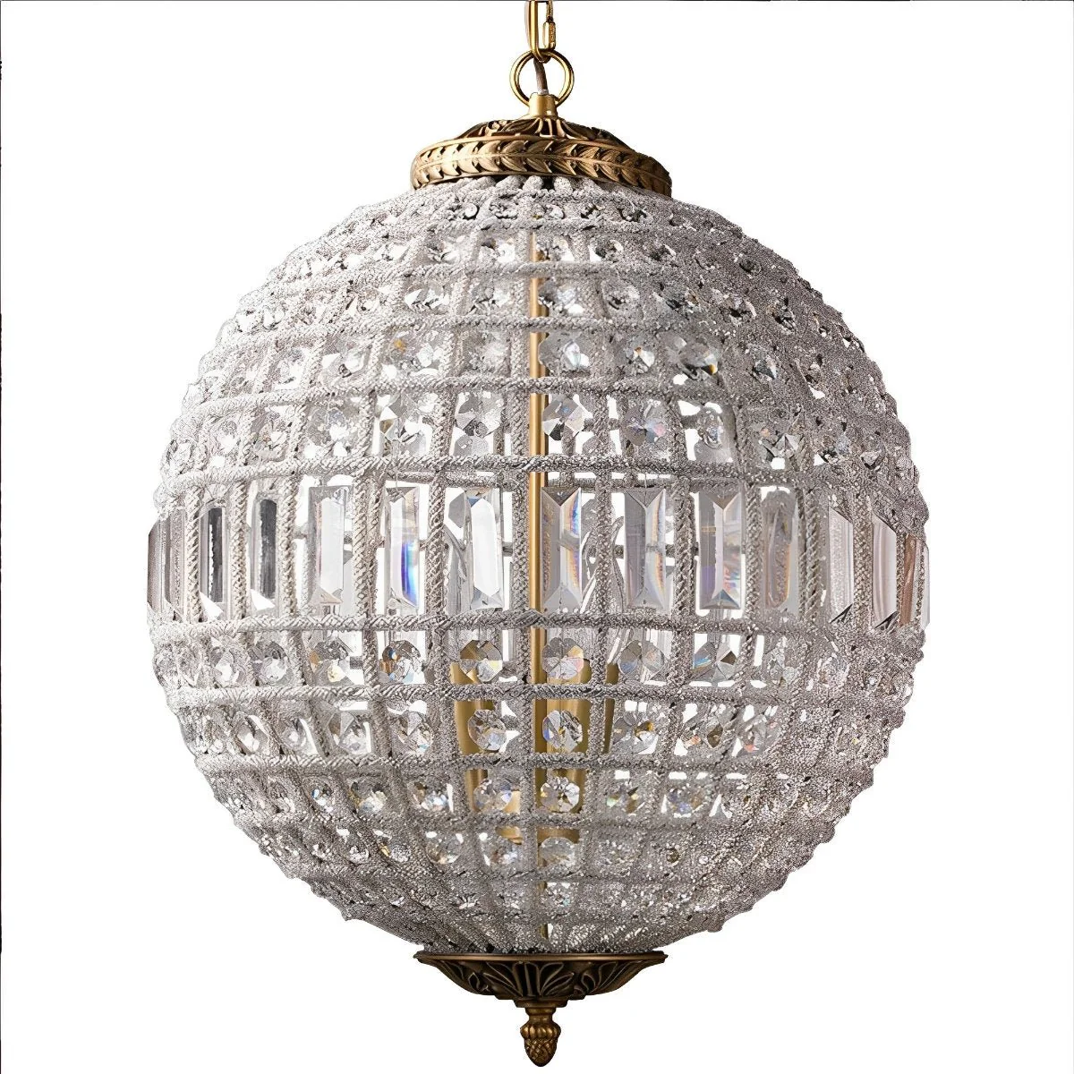Shining Luxury Morocco Ball Crystal Chandelier Light - Image 13