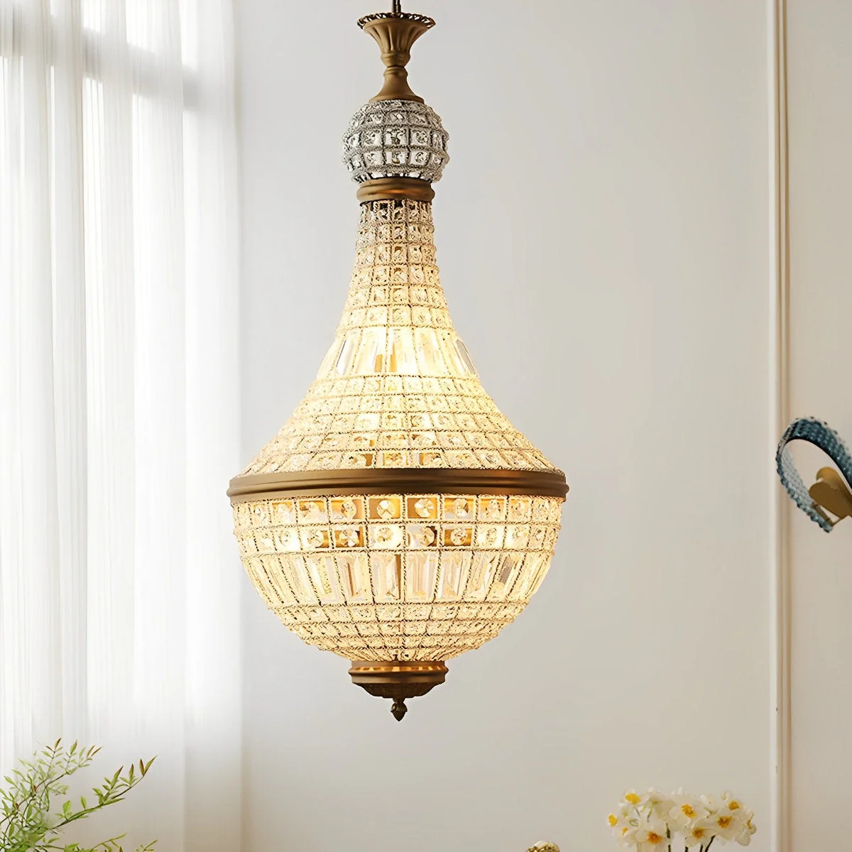 Shining Retro Luxury Baroque Crystal Chandelier Light - Image 11