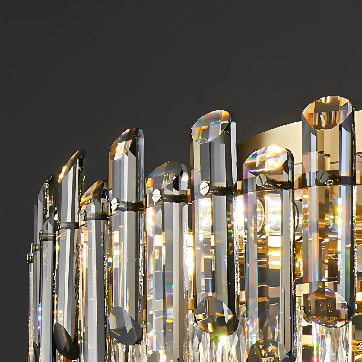 Modern Round Luxury Crystal Ceiling Lights - Image 10