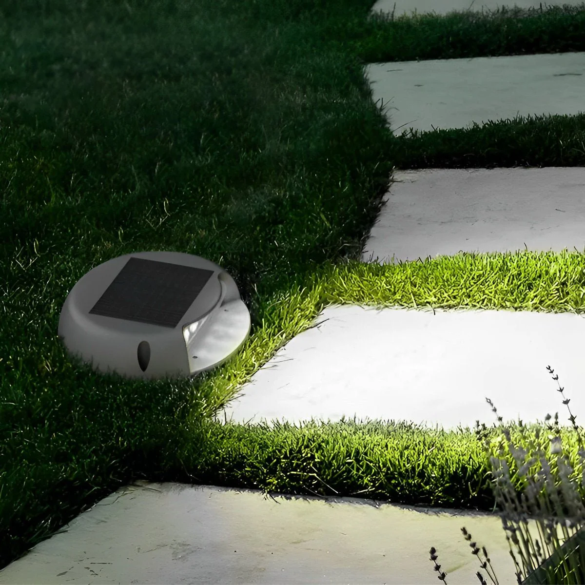 Solar Deck Stair Lights LED Outdoor Step Lights - Image 4