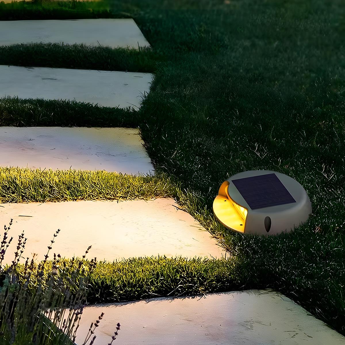 Solar Deck Stair Lights LED Outdoor Step Lights - Image 9