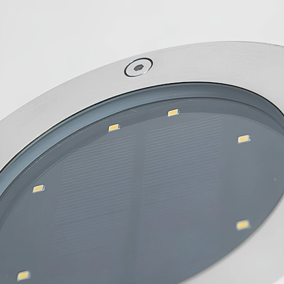 Solar Led Circular Shape Luminous Waterproof Embedded Ground Lights - Image 5