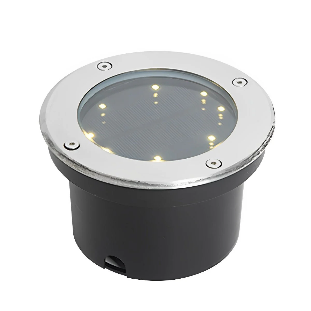 Solar Led Circular Shape Luminous Waterproof Embedded Ground Lights - Image 7