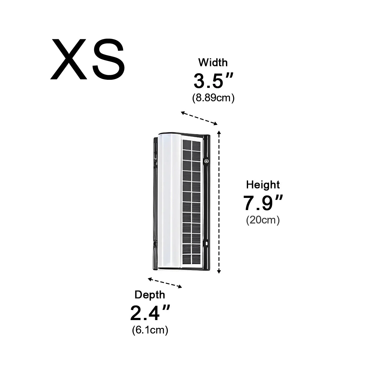 Waterproof  Solar Modern Rectangular Minimalist LED Strip Light - Image 14