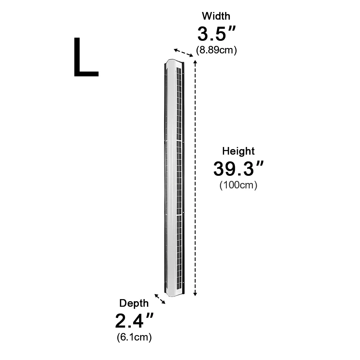 Waterproof  Solar Modern Rectangular Minimalist LED Strip Light - Image 17