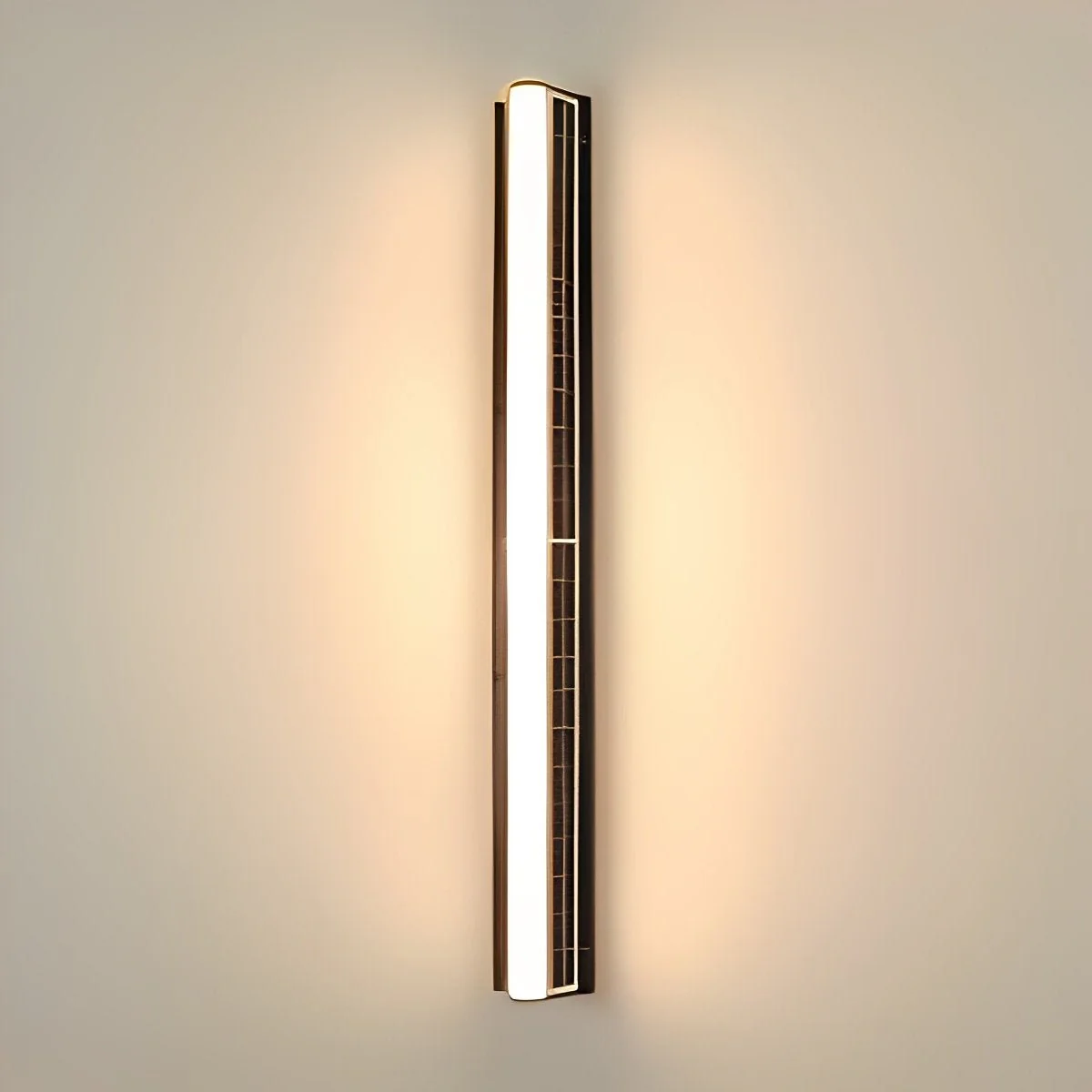 Waterproof  Solar Modern Rectangular Minimalist LED Strip Light - Image 7