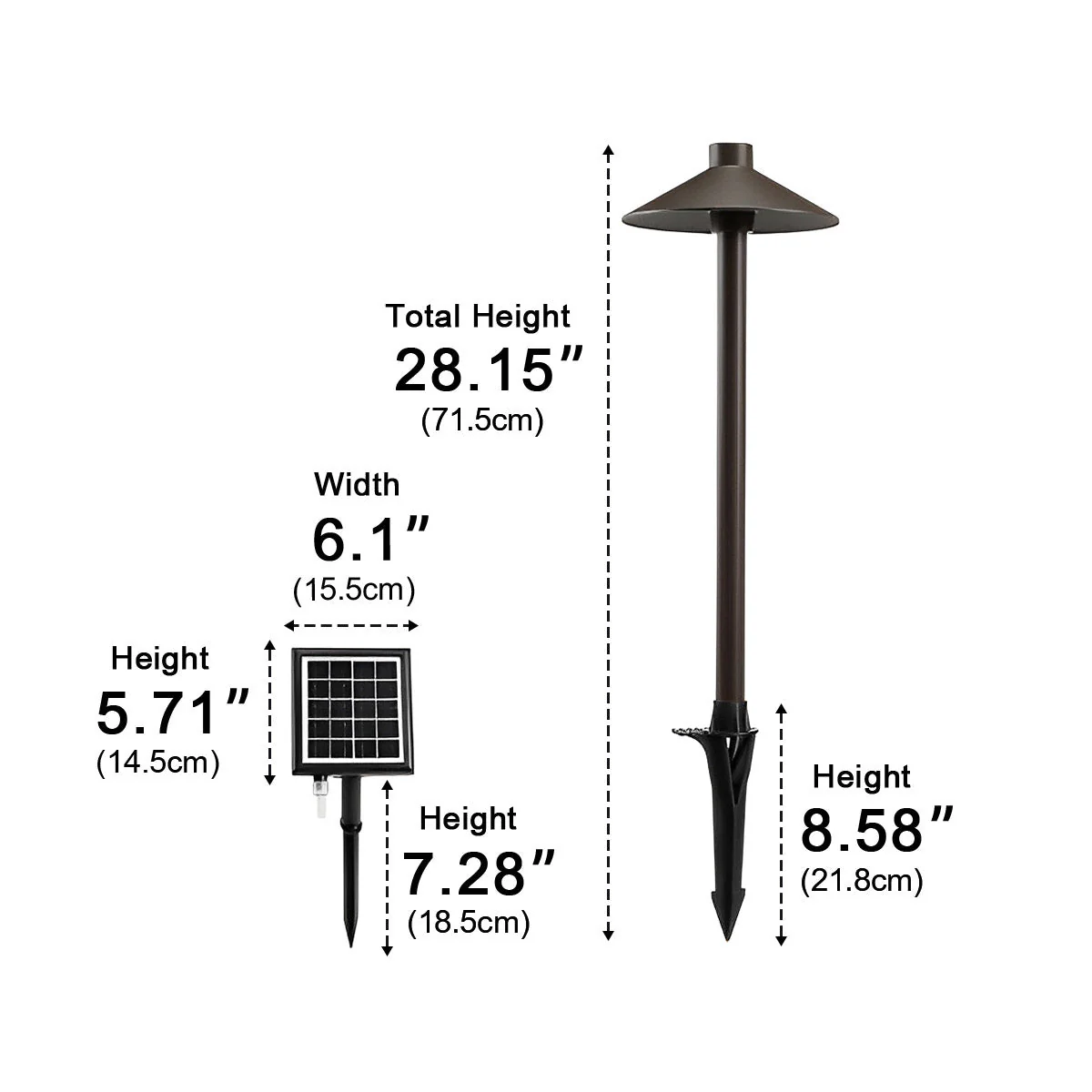 Solar Mushroom Waterproof LED Outdoor Lawn Landscape Lighting - Image 6
