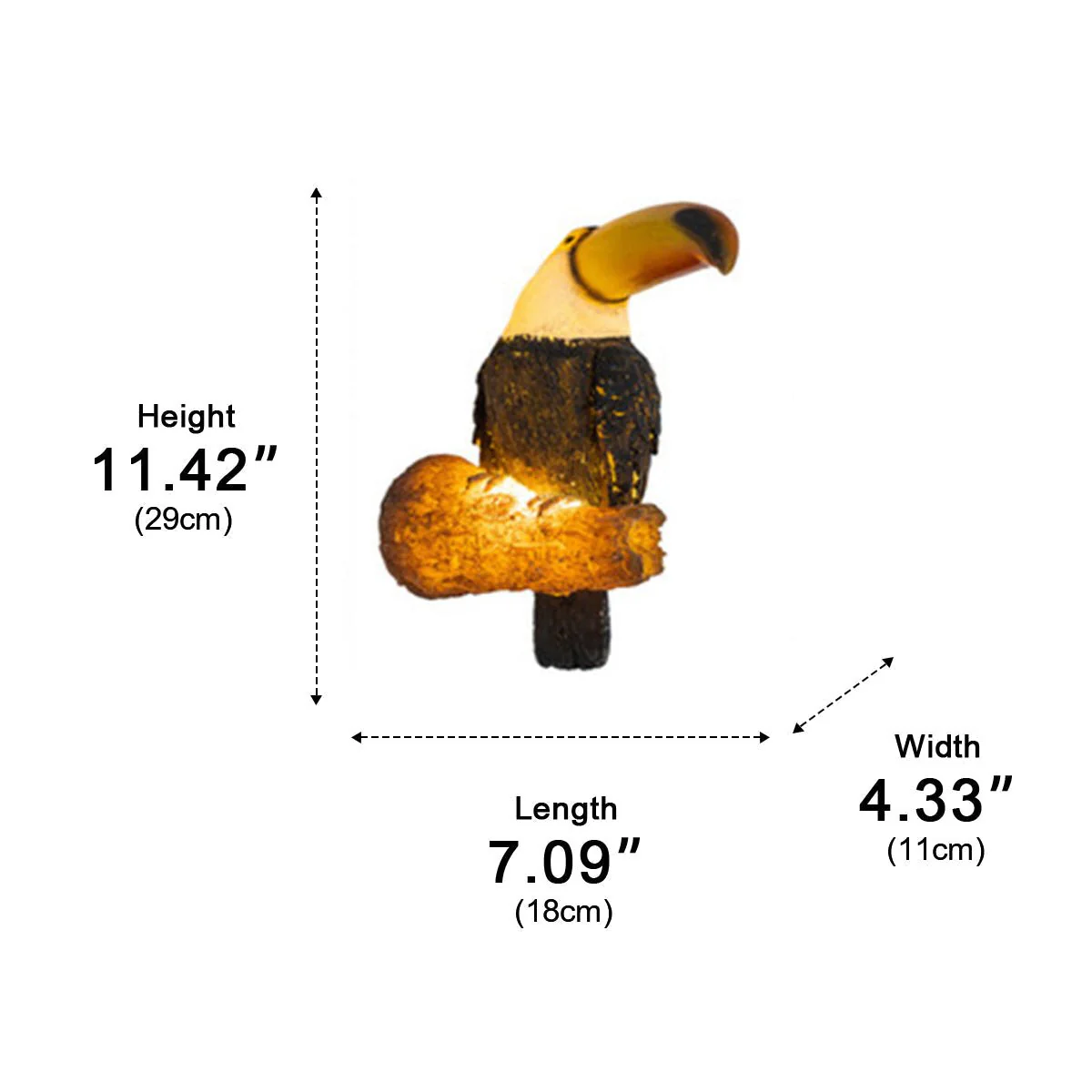 Solar Outdoor Waterproof Animal LED Hang Lights Trees Lights - Image 14