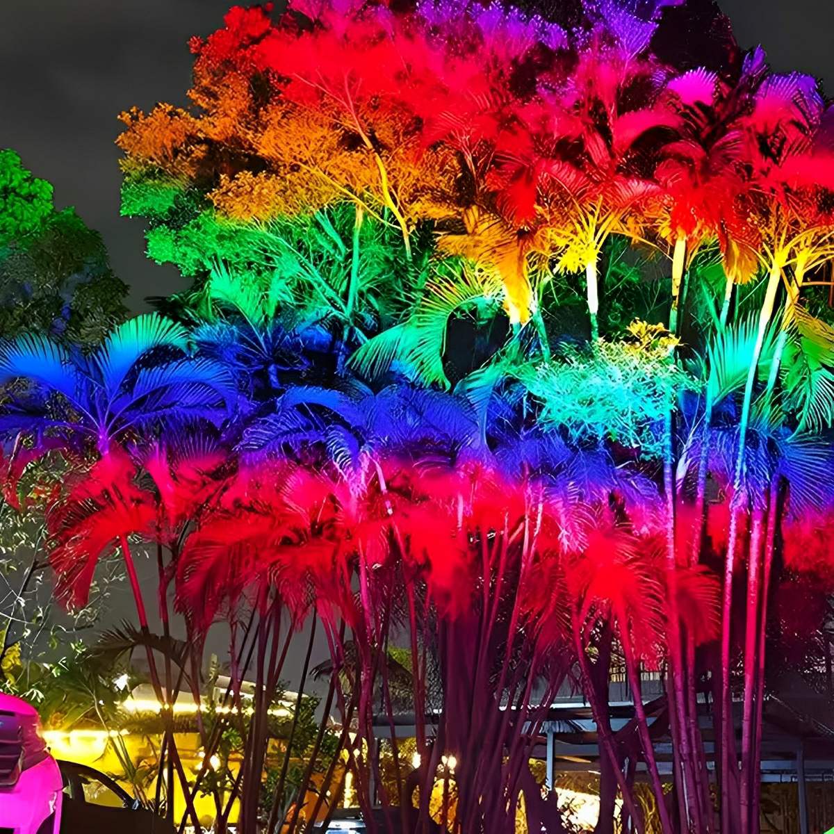 Outdoor Waterproof RGB LED Spot Light Landscape Tree Lighting - Image 3