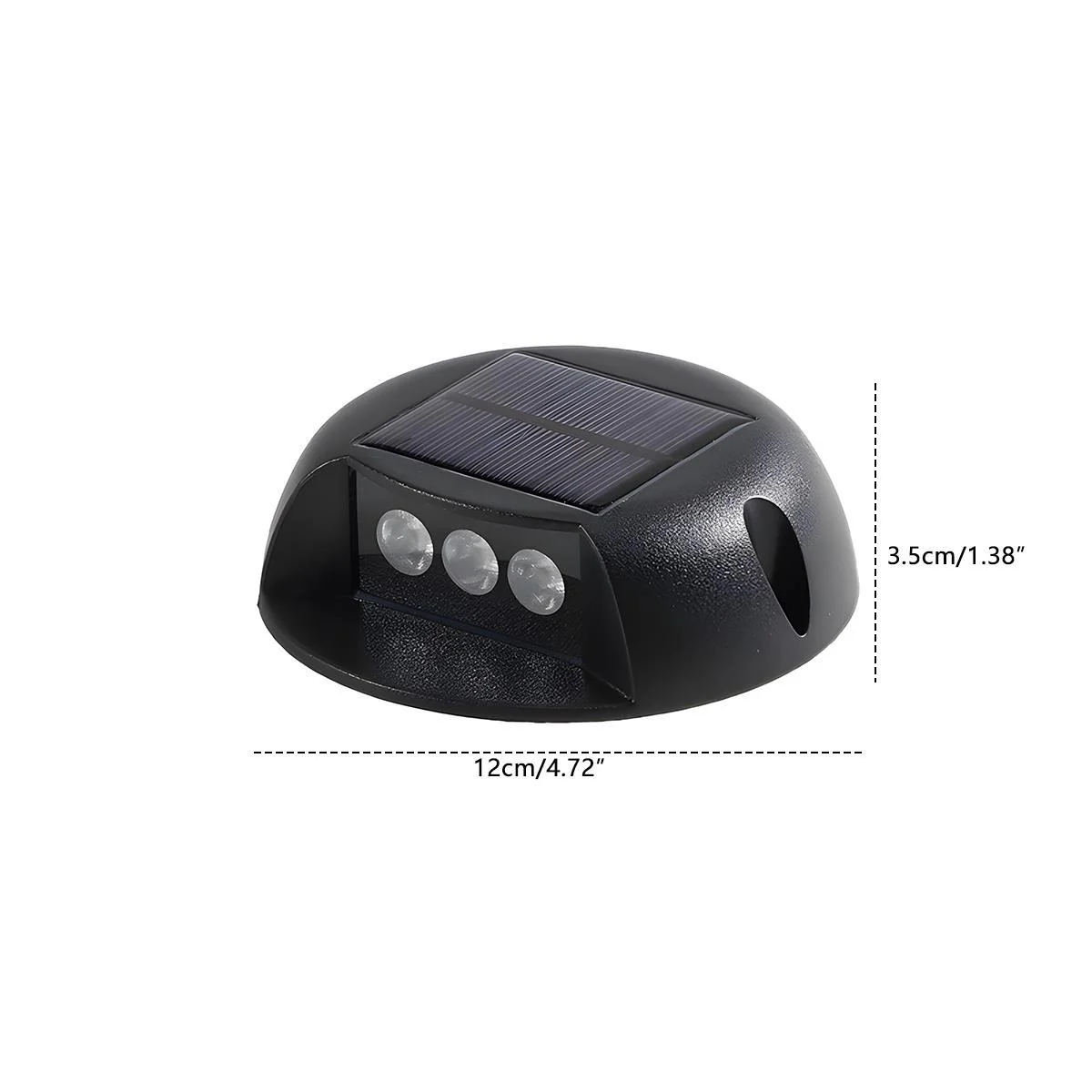 Solar Outdoor Waterproof RGB LED Step Deck Lights Star Stairs - Image 10