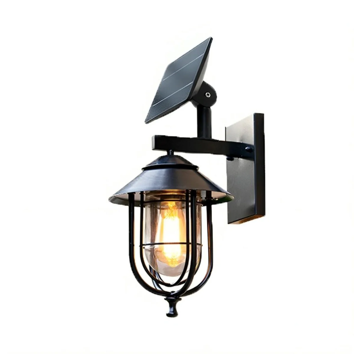 Rustic Birdcage Waterproof Outdoor LED Porch Wall Light - Image 5