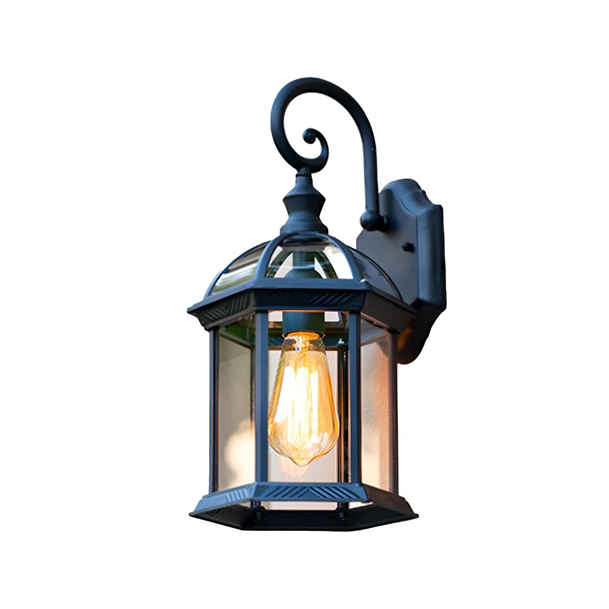 Rustic Gazebo Waterproof Outdoor LED Porch Wall Lights - Image 6