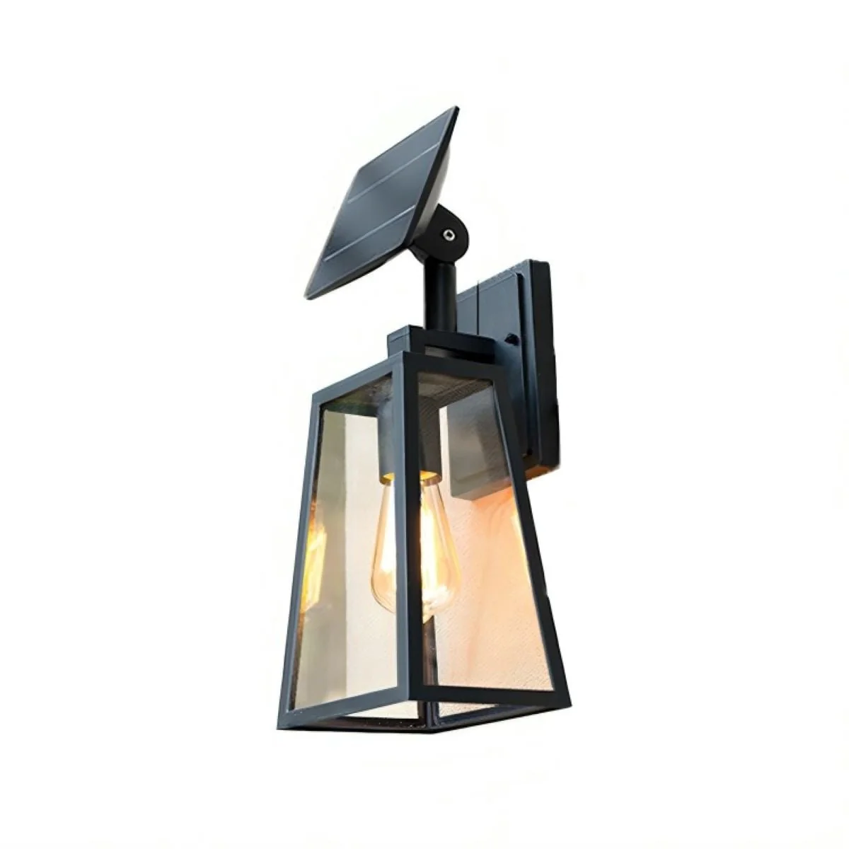 Rustic Trapezoid Waterproof Outdoor LED Porch Wall Light - Image 5