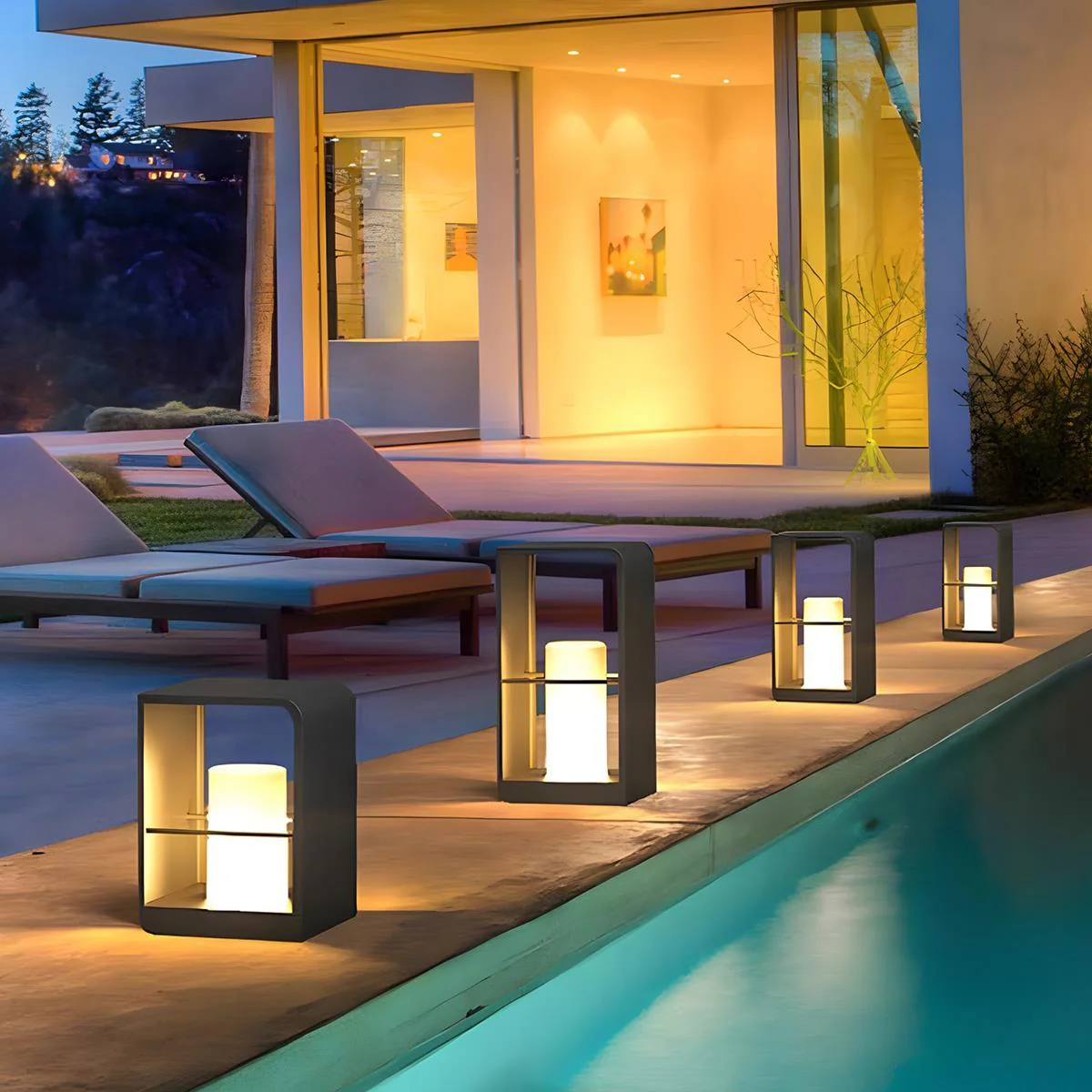 Waterproof Archway Frame LED Outdoor Landscape Lighting - Image 3