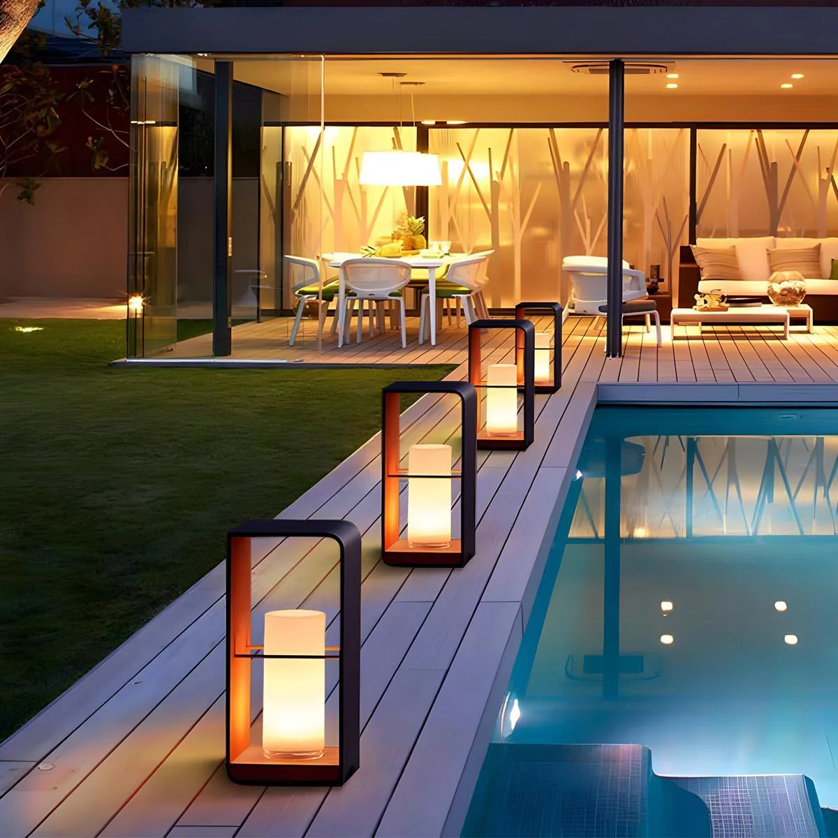 Waterproof Archway Frame LED Outdoor Landscape Lighting - Image 4