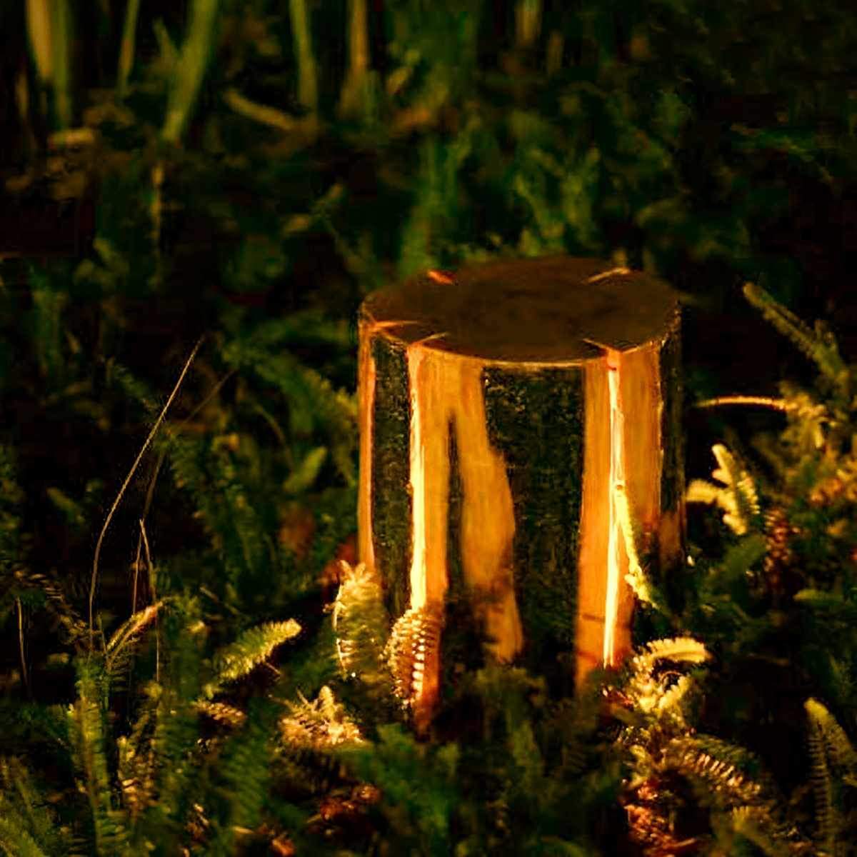 Waterproof Artificial Tree Stump LED Outdoor Landscape Lawn Lighting - Image 5