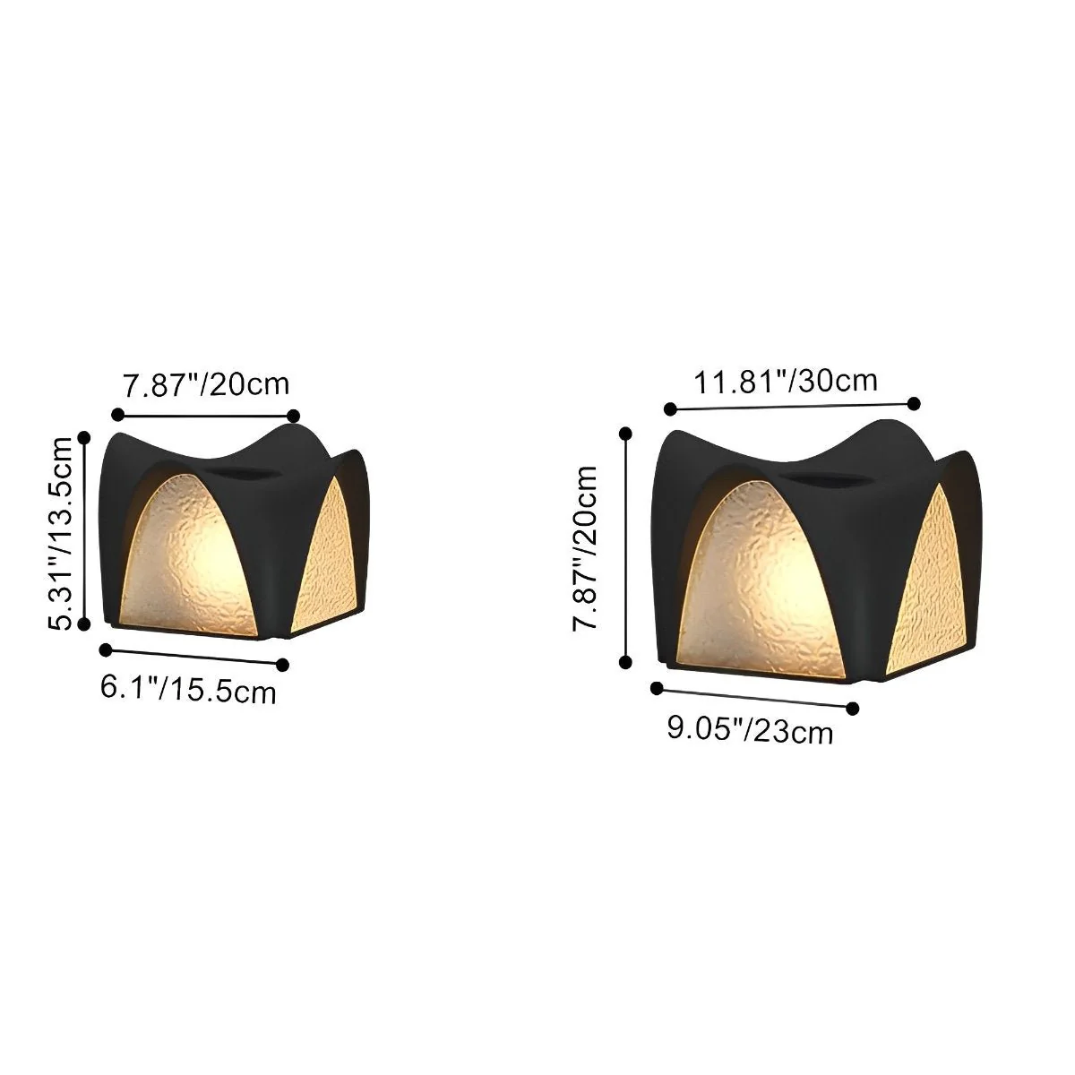 Waterproof Black LED Outdoor Post Light - Image 12
